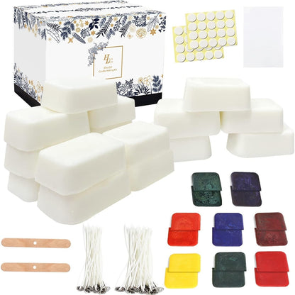 Kerzen Selber Machen Set 960g DIY Kit Geschenk für Frauen