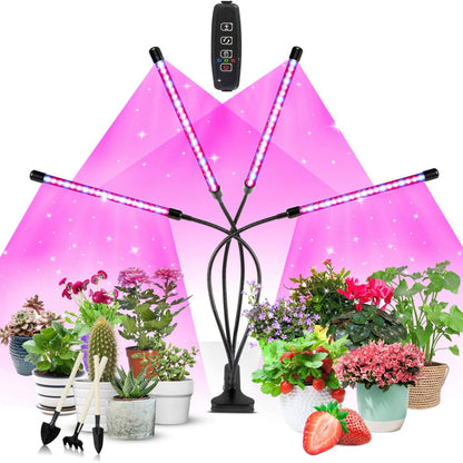 SCHWABENGRÜN Pflanzenlampe LED Grow Lampe Vollspektrum