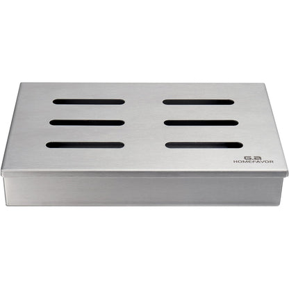 Tisch Räucherofen Räucherbox für Gasgrill Edelstahl Smoker