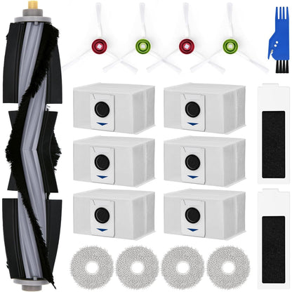 Ecovacs Deebot T20e OMNI T20 OMNI Ersatzteile 6 Staubbeutel 4 Mopps 1 Bürste