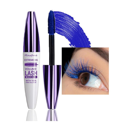 5D Mascara Blau Wasserfest Volumen Curling Langlebig für Partys Hochzeiten 30ml