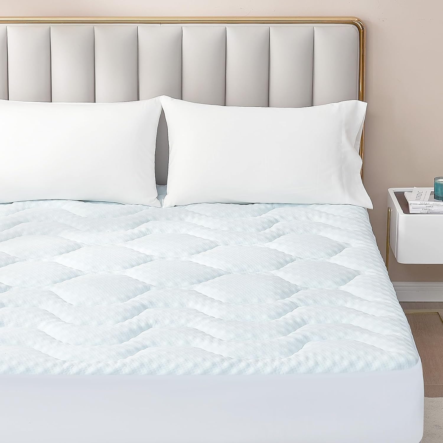 flauschige decke kuscheldecke Kinder Gel Topper 180x200cm Boxspringbett