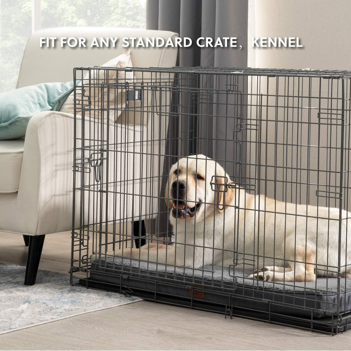 Orthopädisches Hundebett Grosse Hunde 112x81x7.6cm Hundematratze waschbar
