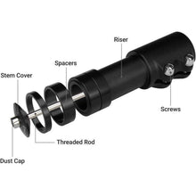 Fahrrad Vorbau Höhenadapter Lenkererhöhung Aluminium 28.6mm 1 1/8"