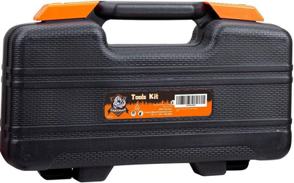 Cartman 39-teiliges orange Werkzeugset mit Aufbewahrungsbox, Haushaltswerkzeug-Set