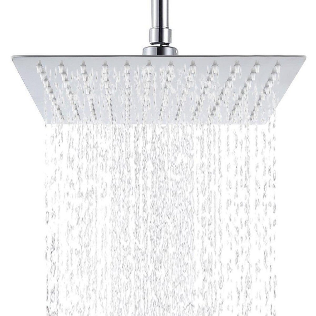 XXL Edelstahl Regendusche 30cm mit Anti-Kalk-Düsen