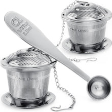 Teesieb Set Edelstahl Tee-Ei Aufbrühen Teeblätter - Teebrüher