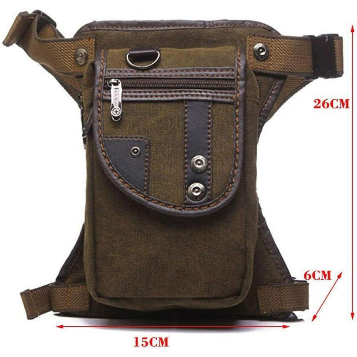 Motorrad Beintasche Canvas Reitertasche Hüfttasche Outdoor