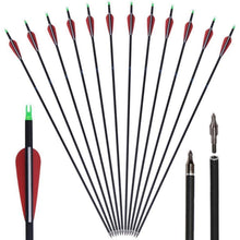 Huntingdoor 12er 30 Zoll Carbonpfeile Erwachsene Jagdpfeile