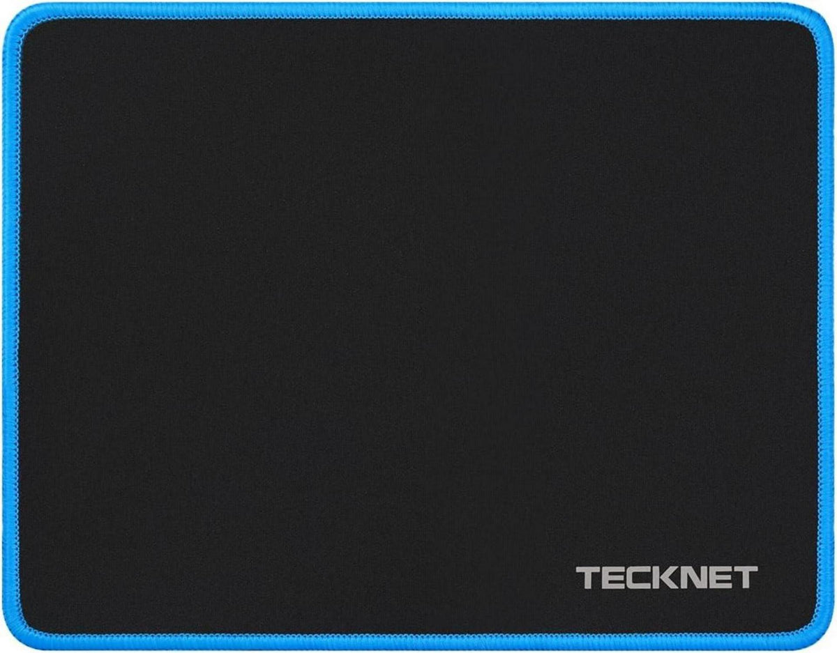 Gaming Mousepad Wasserdicht Rutschfester Gummi PC Büro Blau
