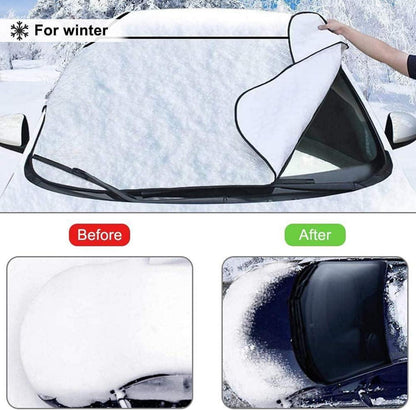 Auto Windschutzscheibenabdeckung Winter Schnee Eis Frost