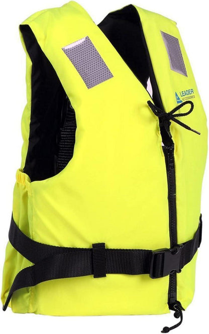Schwimmhilfe Erwachsene Feststoffweste Wassersport Gelb S