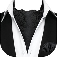 Herren Krawattenschal Paisley Ascot Hochzeit Business Set