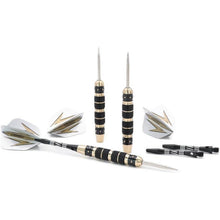 Steel Dartpfeile mit schwarzer Beschichtung und Messing