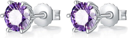 GW Silber 925 Damen Ohrstecker Zirkonia Strass Geschenke