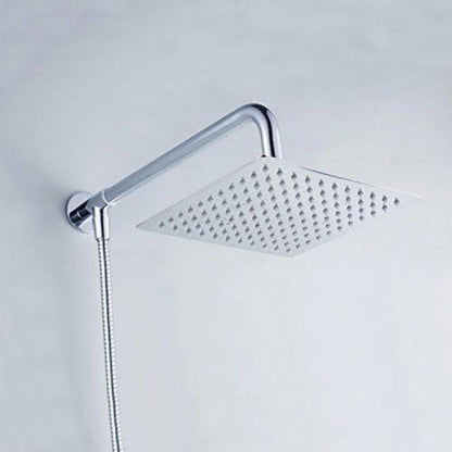Quadratischer Einbauduschkopf Edelstahl 30cm Luxus Duschkopf