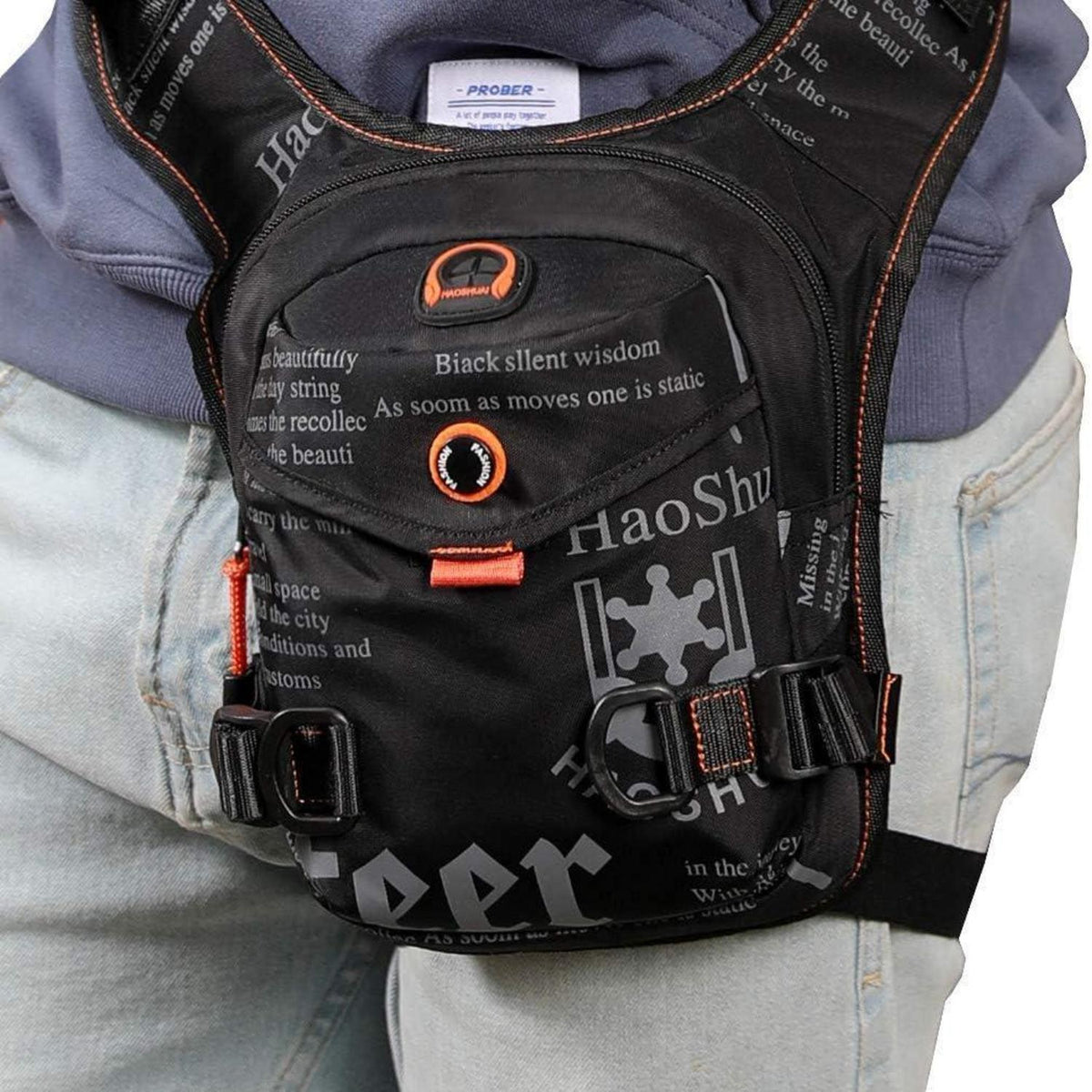 Outdoor Motorrad Drop Bein Tasche – Taktische Hüfttasche für Radfahren & Wandern