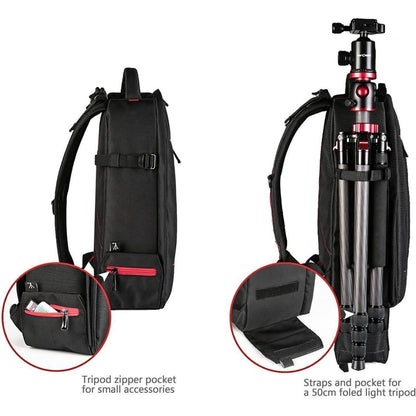 Fotorucksack wasserdicht mit Laptopfach für Canon Nikon Sony