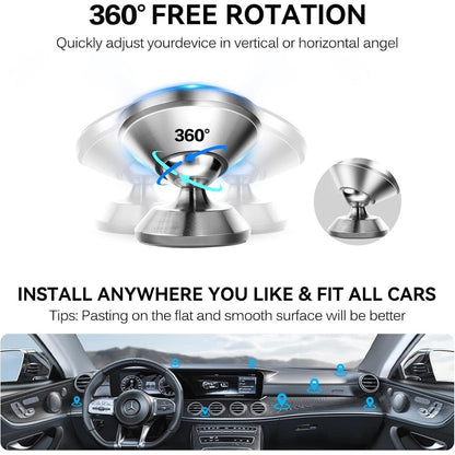 Magnetischer Handyhalter fürs Auto – 360° drehbar