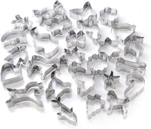 Ausstechformen Set 26-teilig Edelstahl für Keks Plätzchen Weihnachten