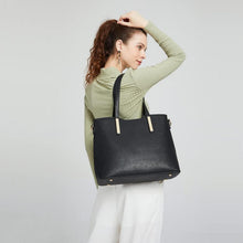 Miss Lulu Damen Handtasche Schultertasche Tote Bag