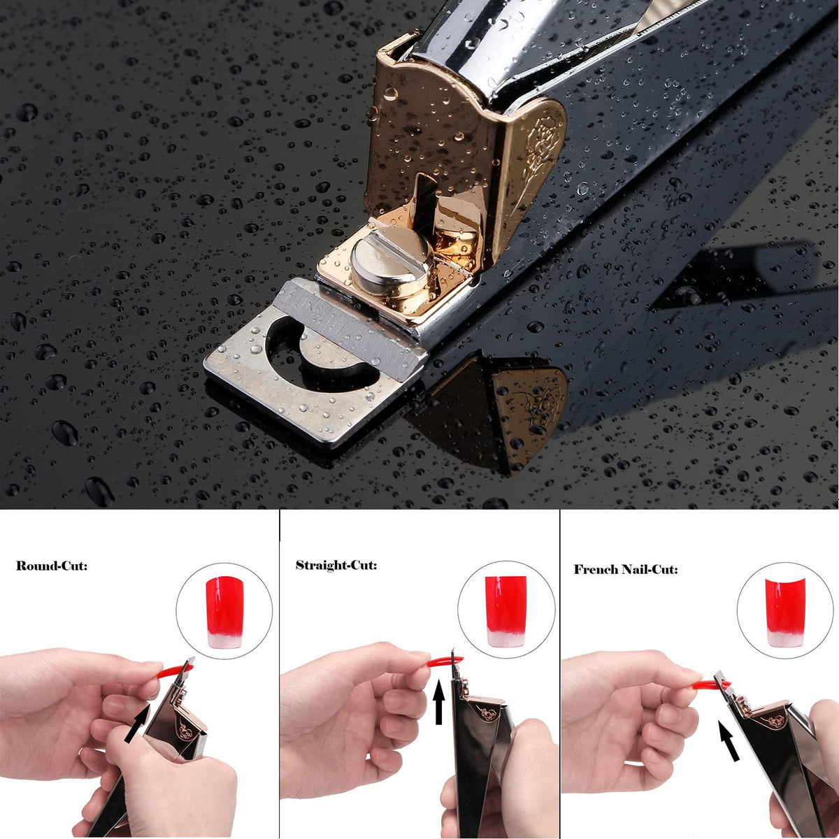 Professioneller Nagelknipser: Edelstahl Maniküre Cutter für