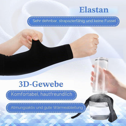 Tätowierung Abdeckärmel Hautfarbe, UV-Schutz, Größe L