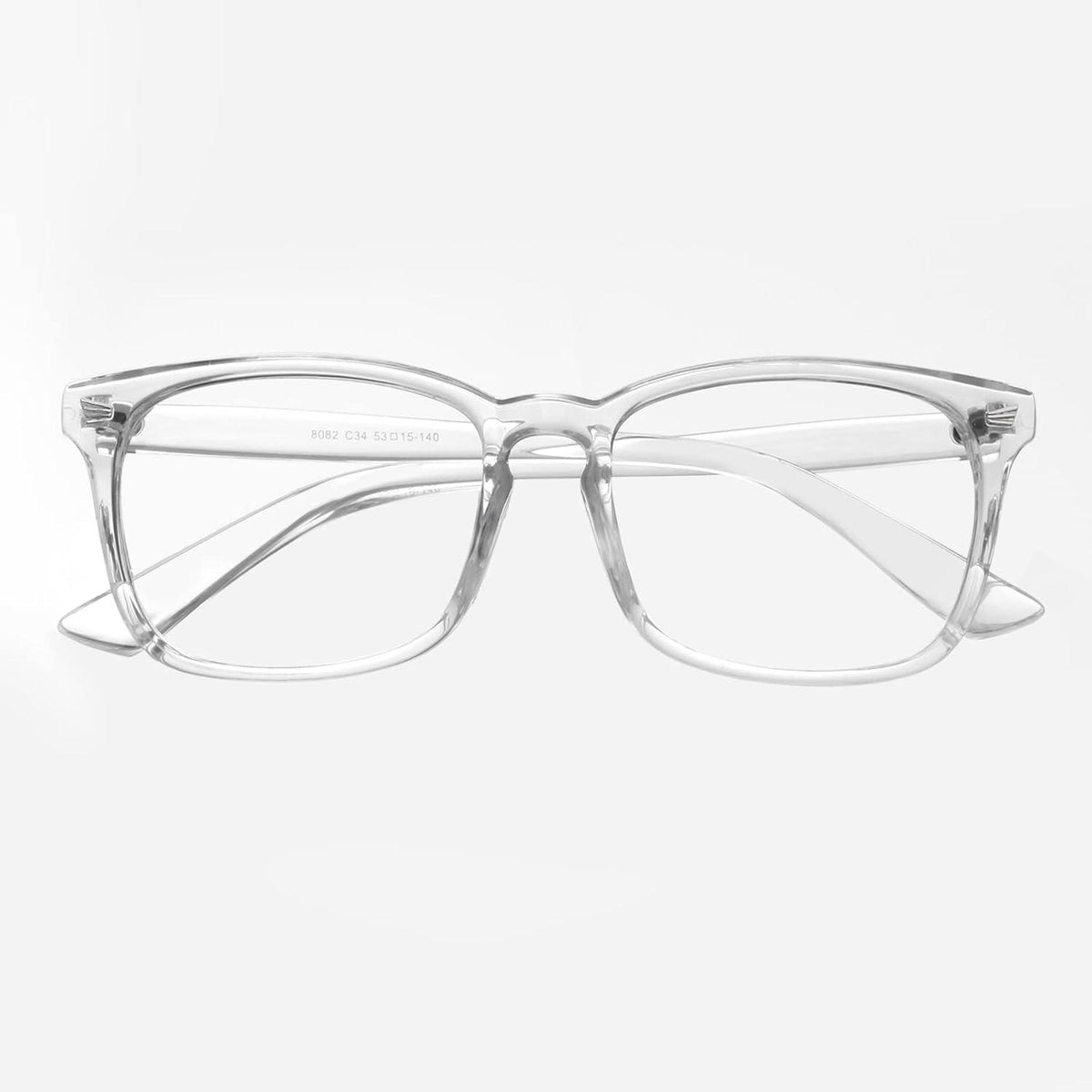 Hornbrille UV400 Nerdbrille inklusive Tasche und Reinigungstuch