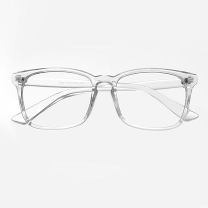 Hornbrille UV400 Nerdbrille inklusive Tasche und Reinigungstuch