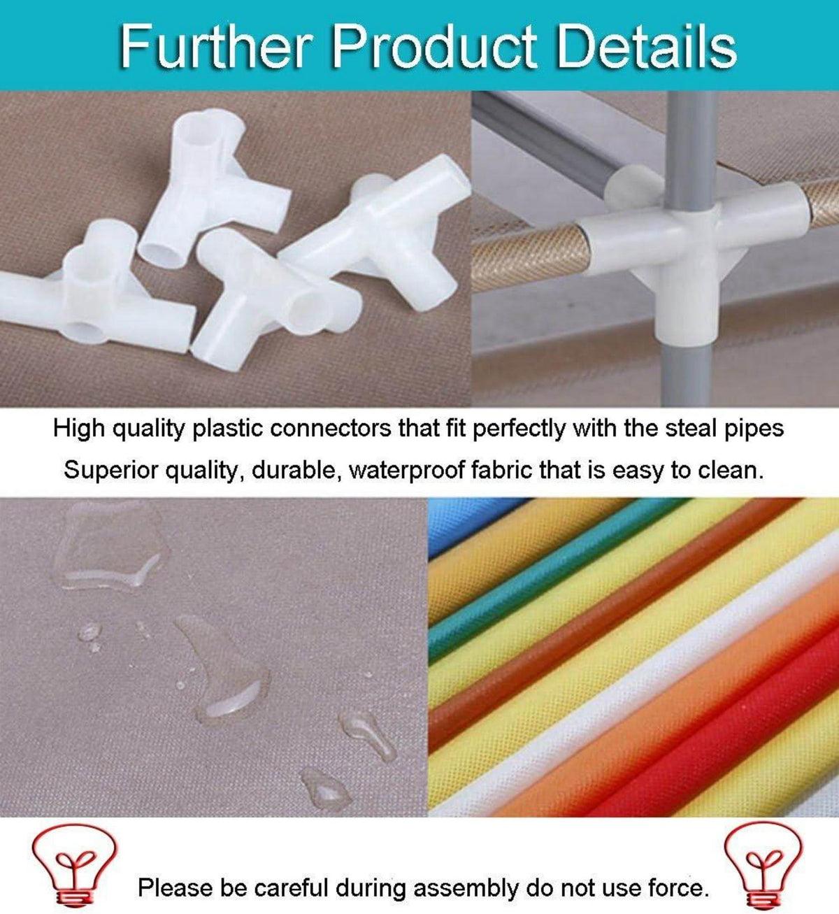 Schuhschrank Schuhregal 10-Etagen Shoe Storage 27 Paar Schwarz