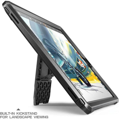 iPad 9.7 Hülle mit Displayschutz, robust, schwarz