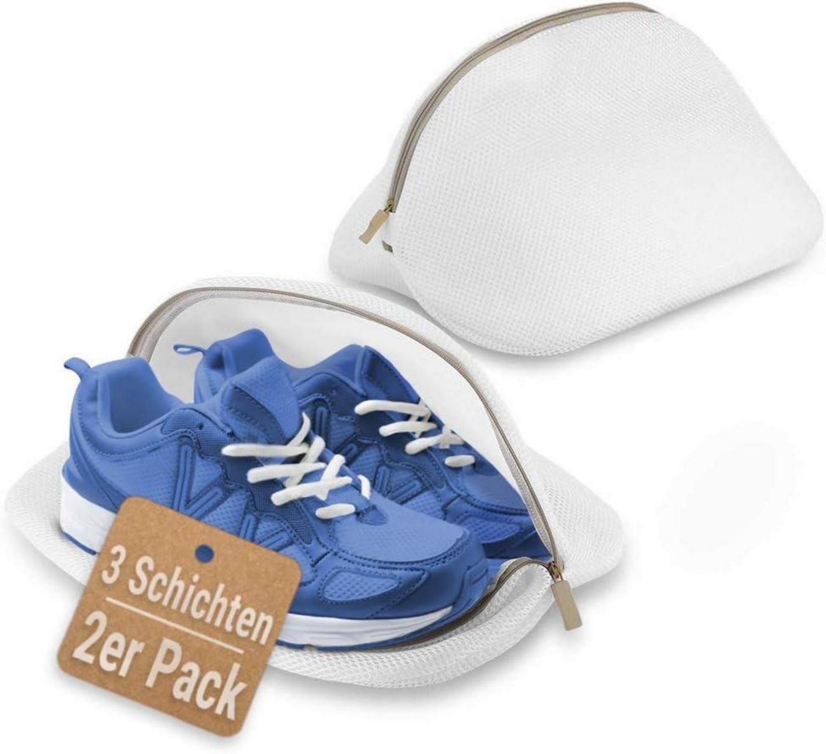 Wäschenetz Wäschesack Schuhe Sneaker Schutz Reise Waschmaschine