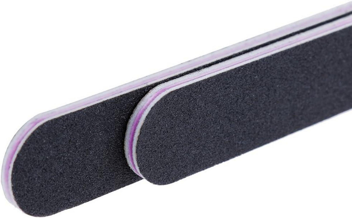 16 Stück Professionelle Doppelseitige Einweg Nagelfeilen 100/180 Grit