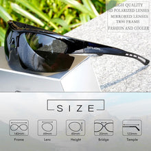 Herren Sonnenbrille Polarisiert UV400 Schutz TR90 Rahmen CAT