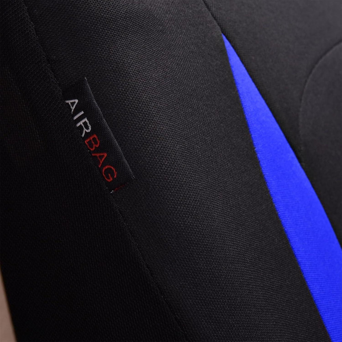 Sitzbezüge Auto Universal Set Blau Schwarz 5-teilig