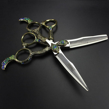 Japanische Friseurschere Set 6 Zoll Edelstahl 440C Stahl