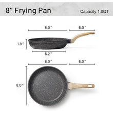 CAROTE Graniston Bratpfanne 20,3 cm Antihaft Induktion