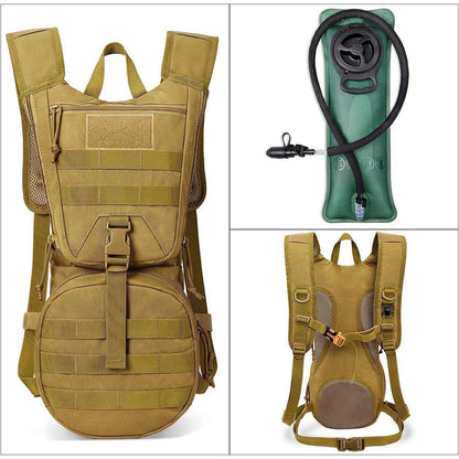 Militär Trinkrucksack mit 3L Trinkblase für Outdoor-Aktivitäten