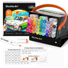 Shuttle Art Alkohol Marker Set 50 Stifte, Nr.0