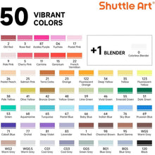 Shuttle Art Alkohol Marker Set 50 Stifte, Nr.0