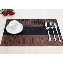 Fontic 6er Set Platzsets 30x45cm Rutschfest Abwaschbar PVC