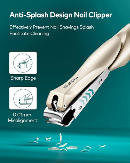 Professioneller Nagelknipser mit Catcher, scharf und
