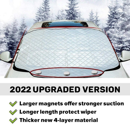 Frontscheibenabdeckung Auto Frostschutz Sonnenschutz 183x126cm SUV