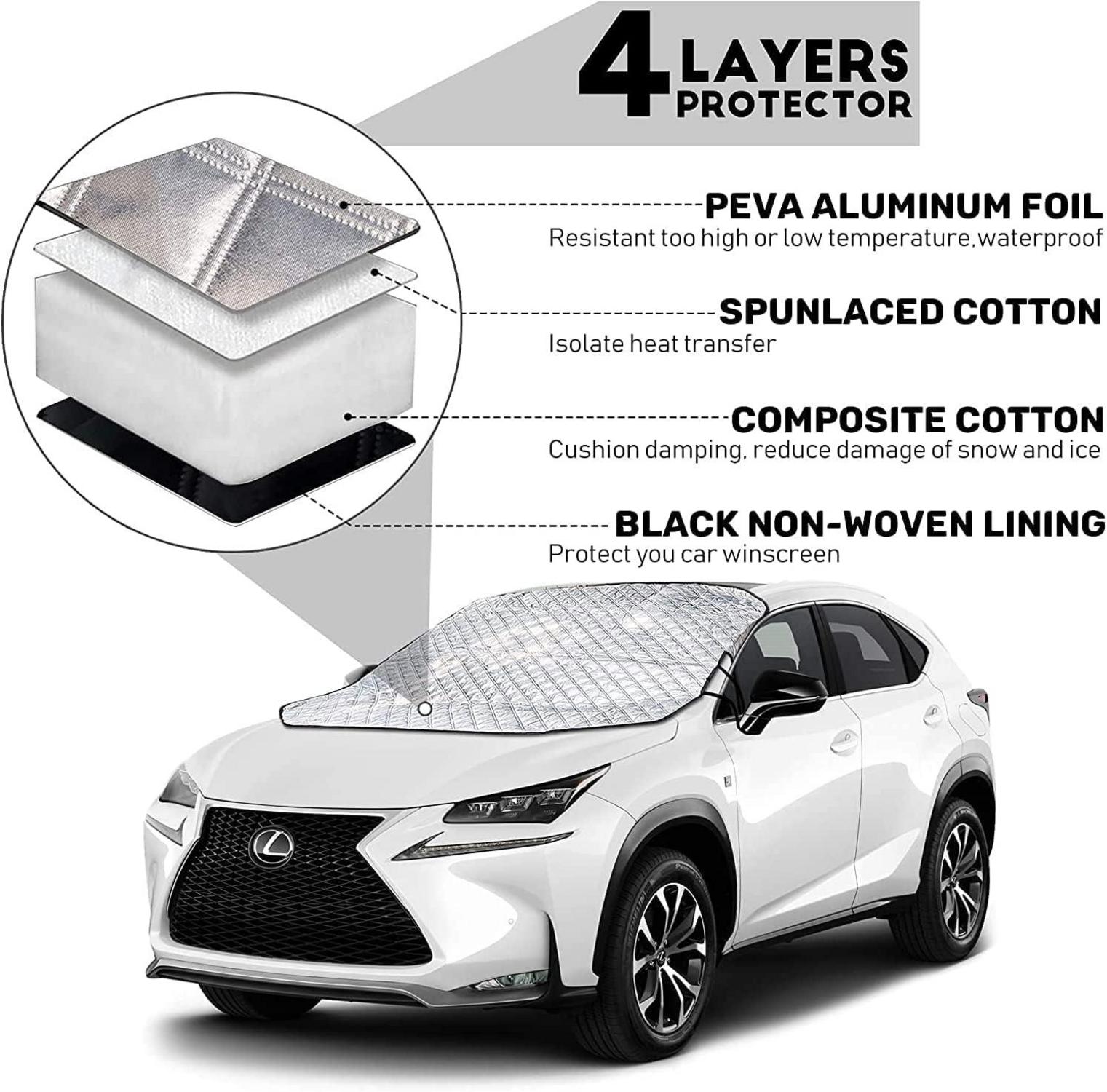 Magnetische Frontscheibenabdeckung Auto Frost Sonnenschutz 183x126cm