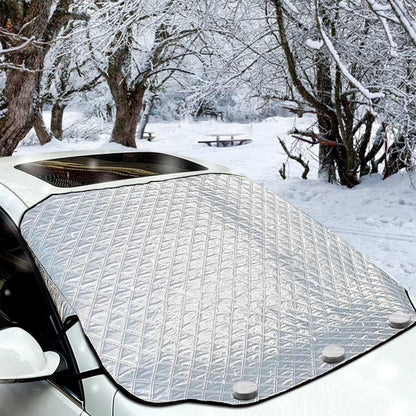 Windschutzscheibe Auto Winter Magnet Sonnenblende 147cm*116cm Schutz