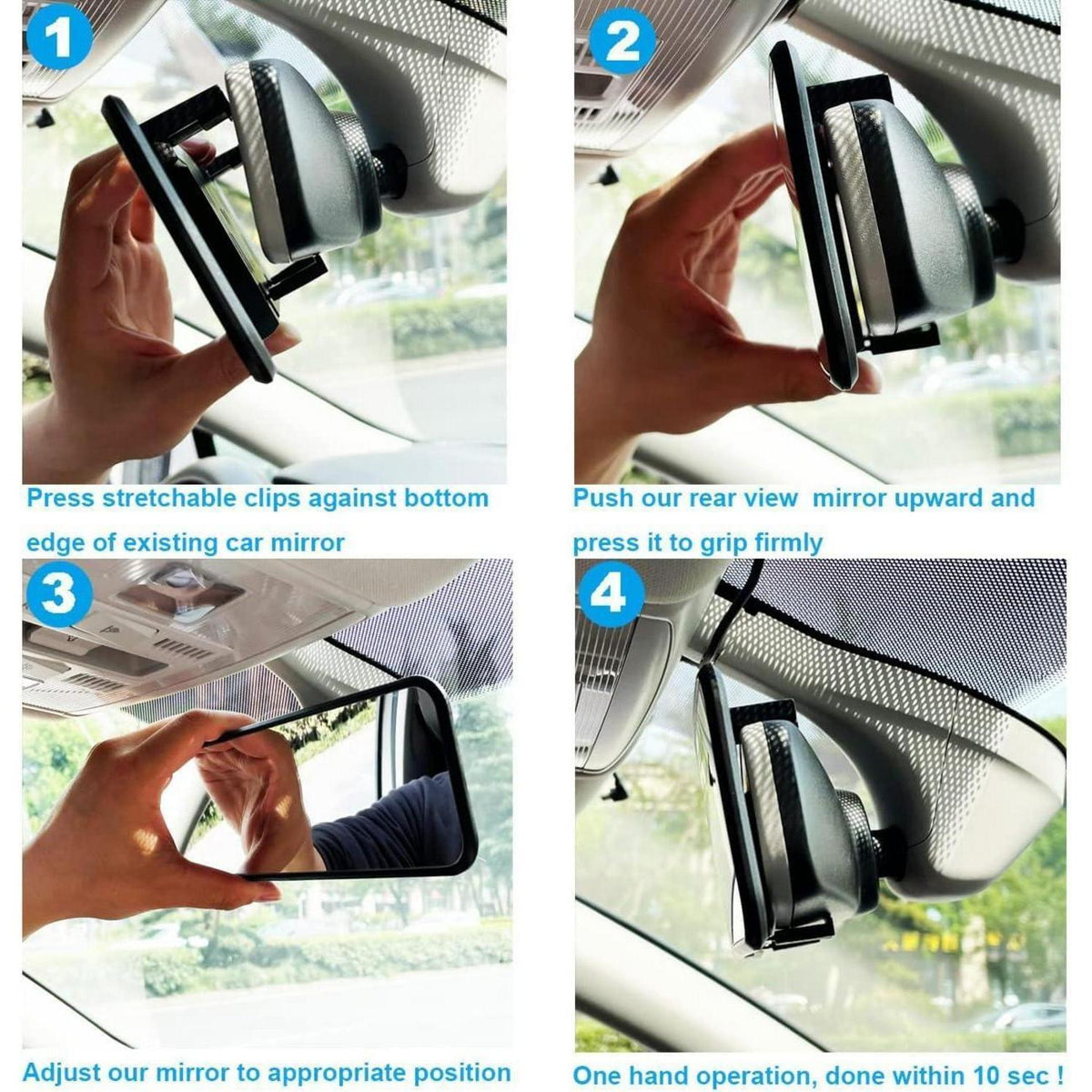 Panorama Rückspiegel für Auto, SUV & Truck