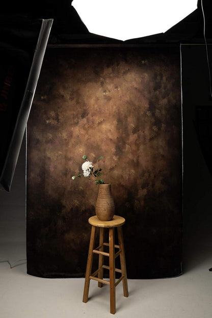 1.5x2.2m Mikrofaser Brauner Hintergrund Abstrakt Neugeborene Studio Portrait