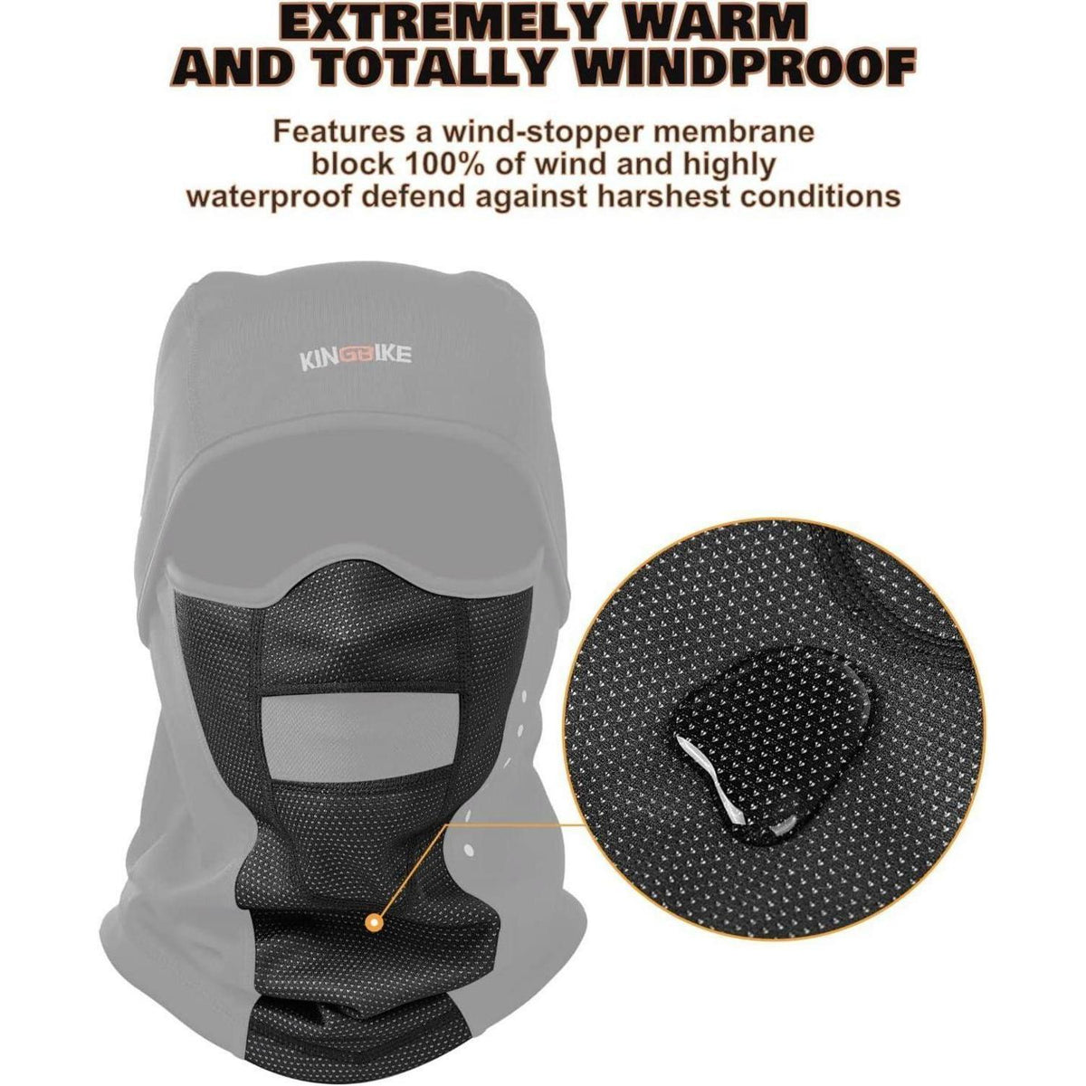 Sturmhaube Winter Sport – Warm, Winddicht & Brillenfreundlich