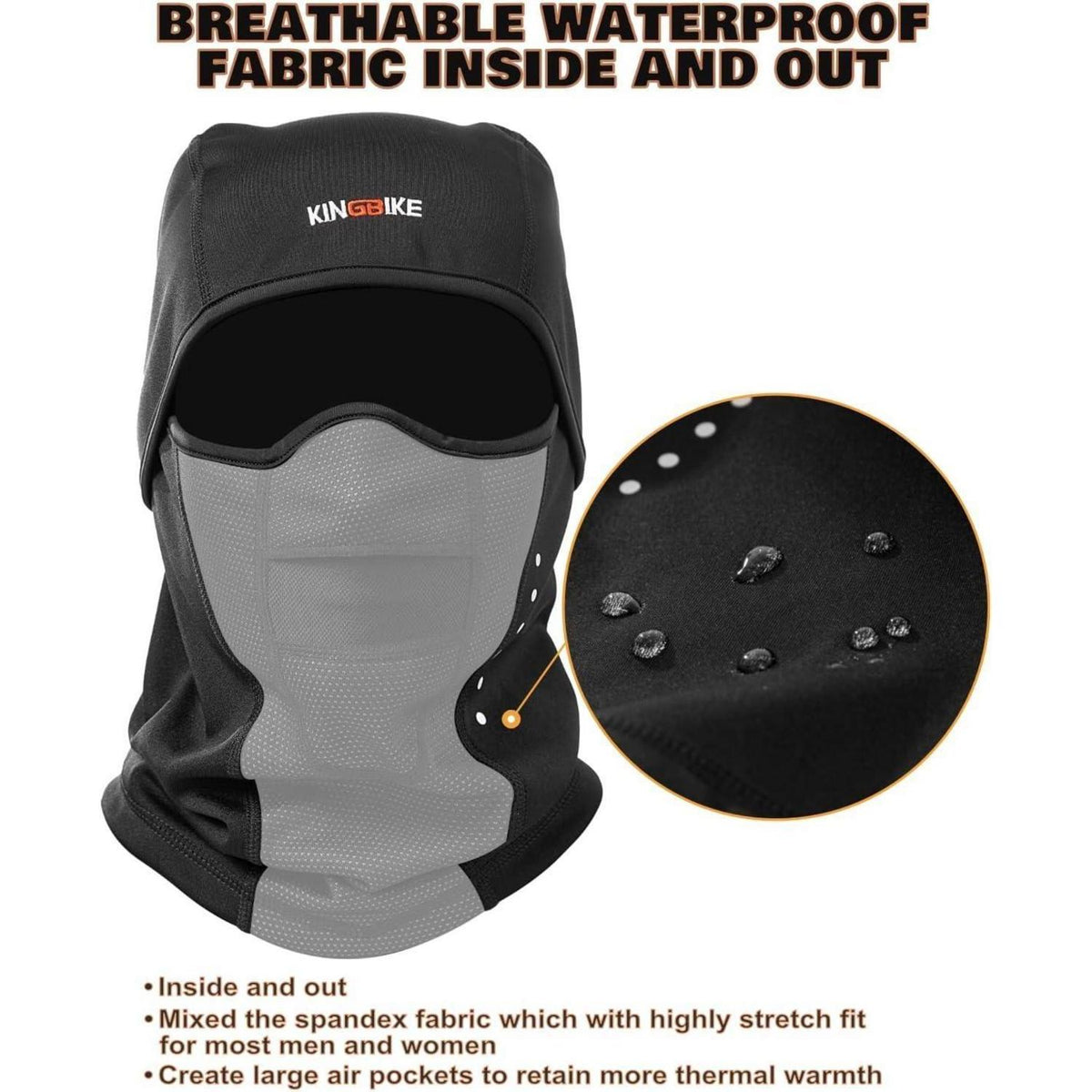 Sturmhaube Winter Sport – Warm, Winddicht & Brillenfreundlich