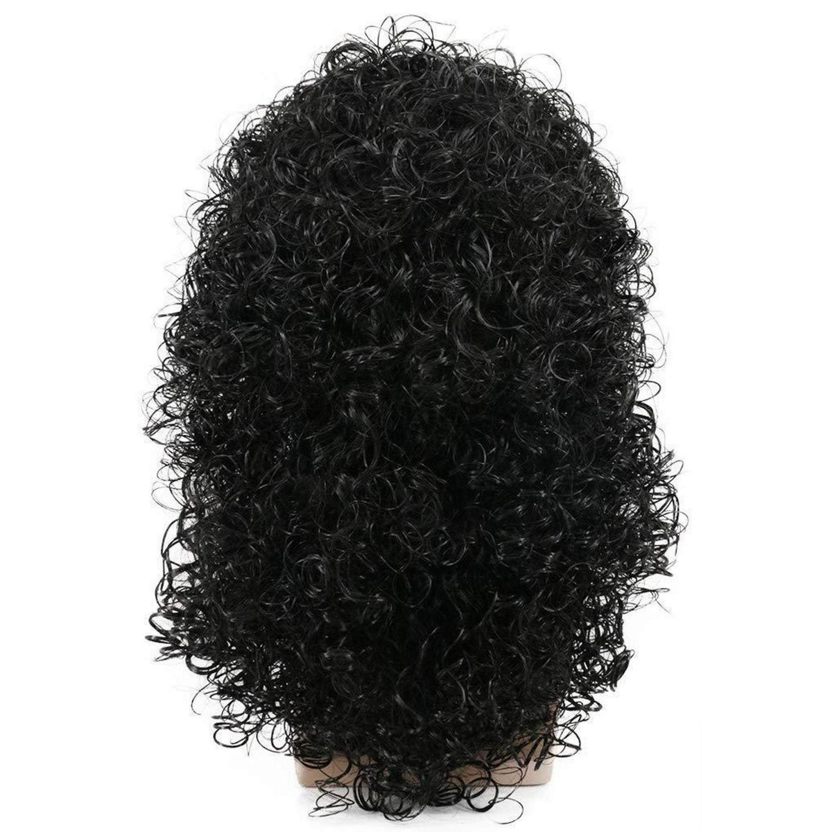 Langhaarige Afro Perücke für Herren – 70er/80er Rocker Look